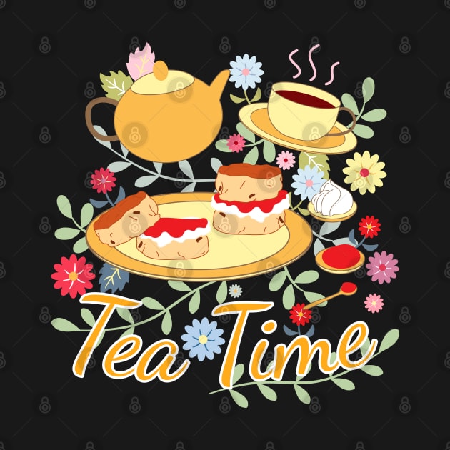 Tea Time by LulululuPainting