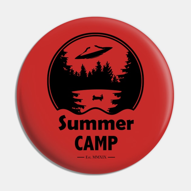 UFO Summer Camp Pin by cultofweird