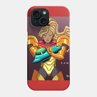 Melanated Samus Phone Case