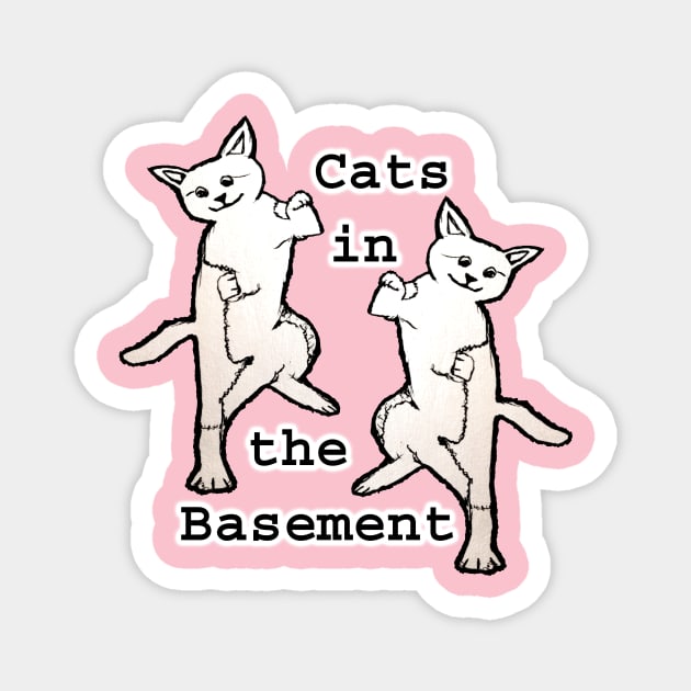 Cats in the Basement Magnet by IanWylie87