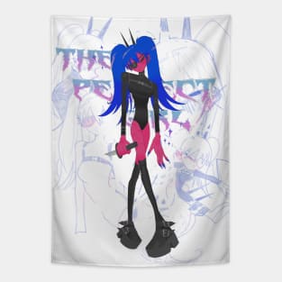 The perfect girl (transparent) Tapestry