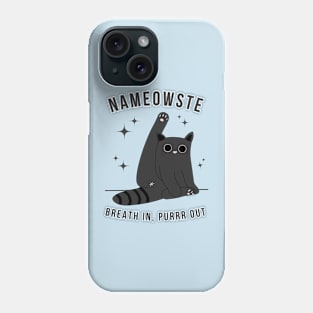 Nameowste Cat Yoga Funny Phone Case