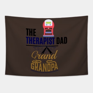 the therapist dad t shirt Tapestry