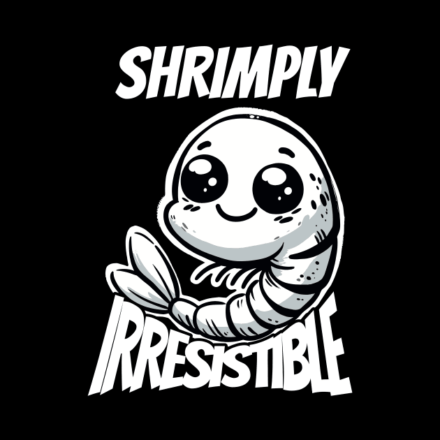 Shrimply Irresistible Shrimp by DoodleDashDesigns