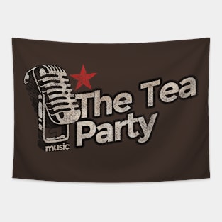 The Tea Party Vintage Tapestry