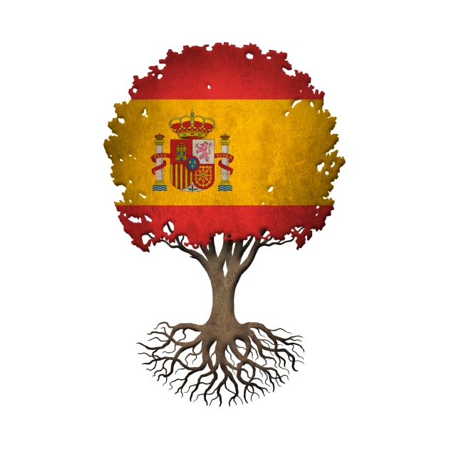 Tree of Life with Spanish Flag by jeffbartels