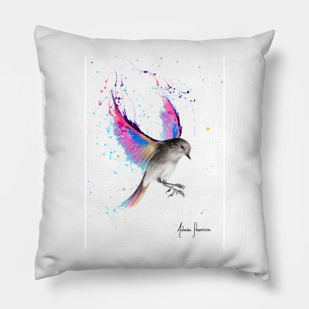 September Sunset Bird Pillow by AshvinHarrison