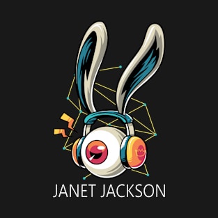 Listening Janet Jackson T-Shirt