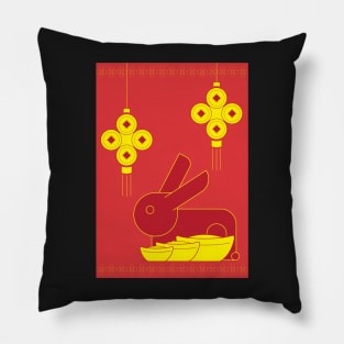 Year of the Rabbit Pillow