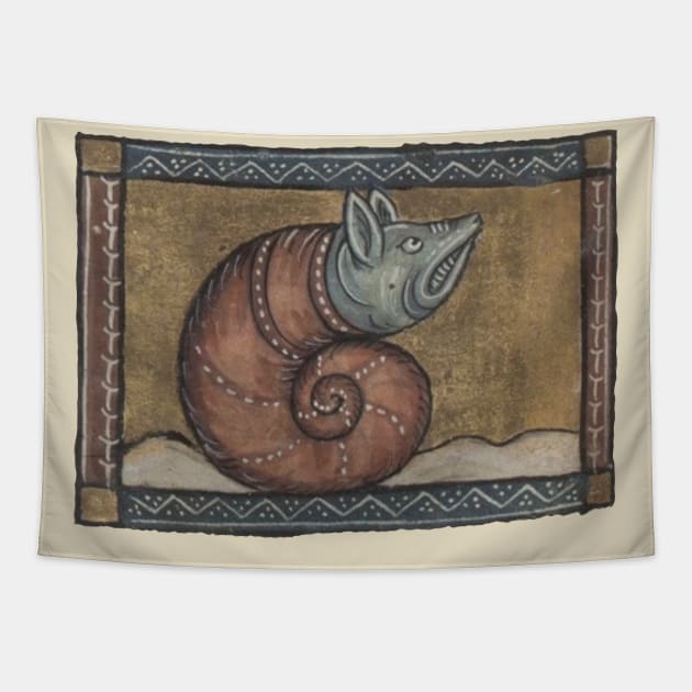 snaildog Tapestry by Snapdragon