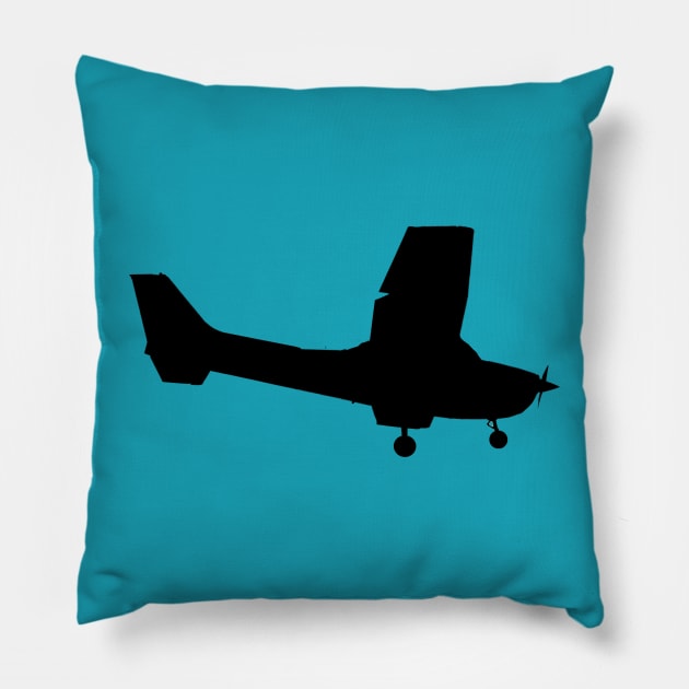 Cessna 172 Pillow by TheWingedLlama