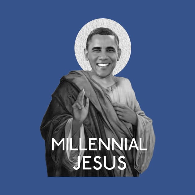 Barack Obama- Millennial Jesus by edgarcat