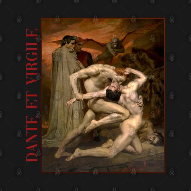 Dante and Virgil in Hell by Bouguereau by academic-art