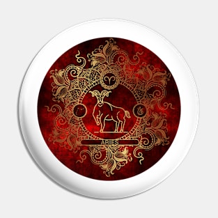 Zodiac - Fire - Aries Pin