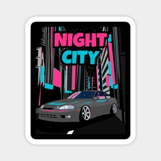 Toyota Soarer Night City Magnet