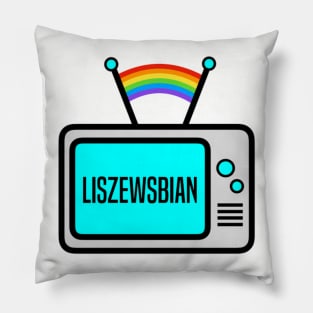 Liszewsbian (dark outlines) Pillow