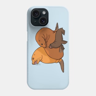 Sea Lion Family Phone Case