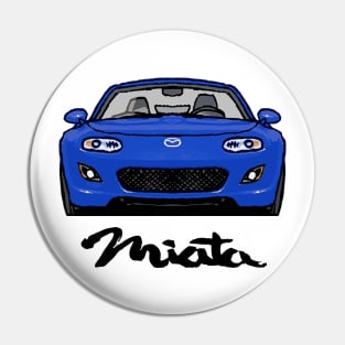 MX5 Miata NC FL Blue Pin