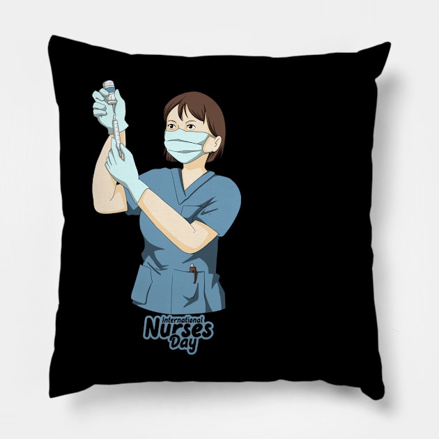 National Nurses Day gifts Pillow by A tone for life