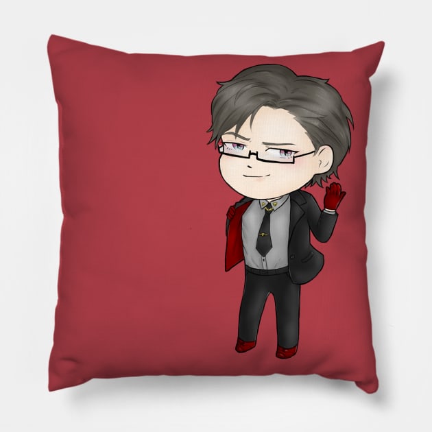 jyuto from yokohama hypmic Pillow by annamustdie