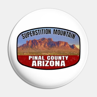 Superstition Mountain Arizona Pinal County Pin