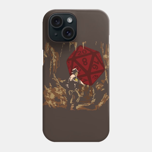 Indiana Jones and the Dice of Doom Phone Case by stevegoll68