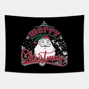 Merry Crishmas Unisex Christmas T-Shirts-Christmas t-shirts funny Tapestry