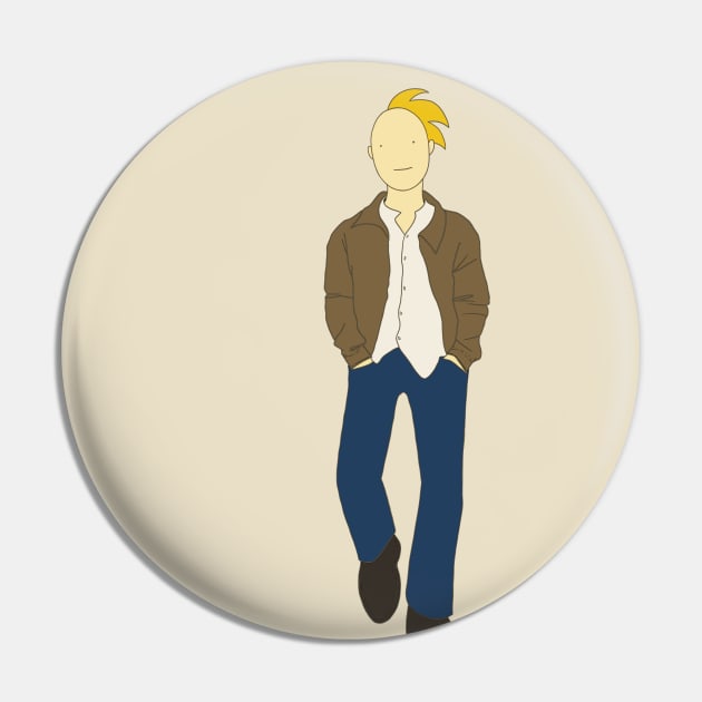 Mr Smith walking Pin by smithandco