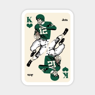 New York Jets King of Hearts Magnet