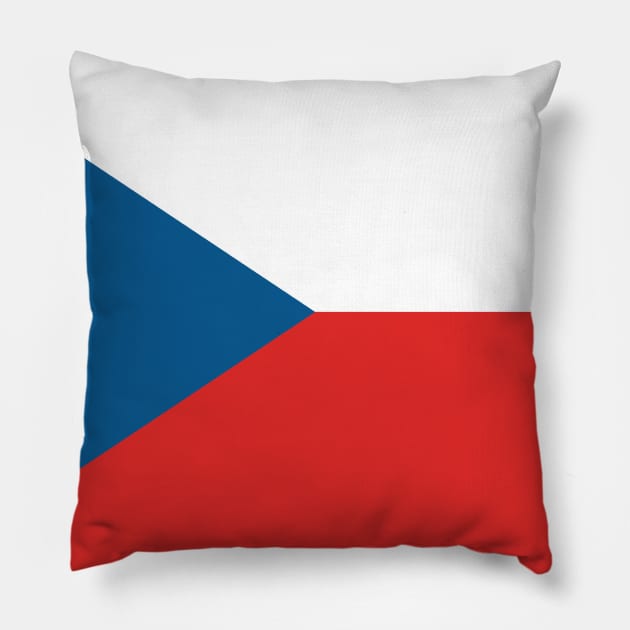 Czech Republic Pillow by Wickedcartoons