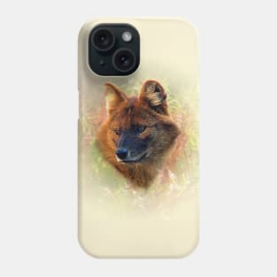 Asian wild dog Phone Case