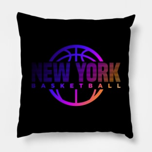 New York Basketball Pillow