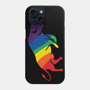 Rainbow Bull Phone Case