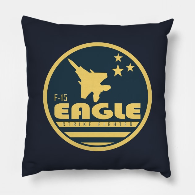 F-15 Eagle Strike Fighter Pillow by TCP