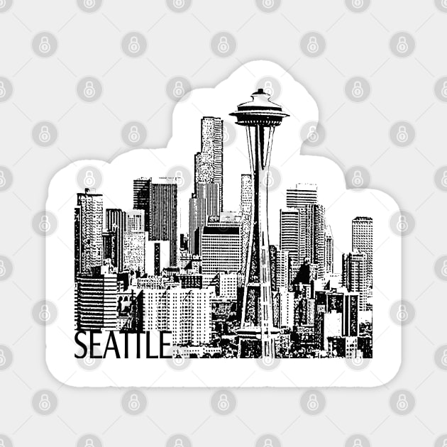 Seattle Magnet by TravelTs