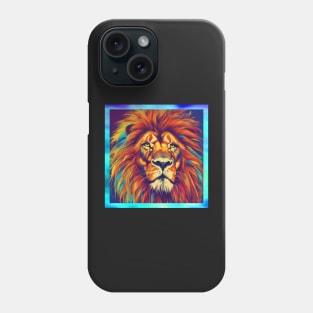 rainbow lion Phone Case