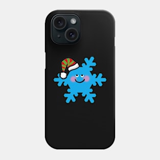 cute blue snowflake Phone Case