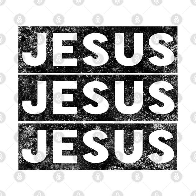 Jesus Jesus Jesus Name Religious Christian by Happy - Design