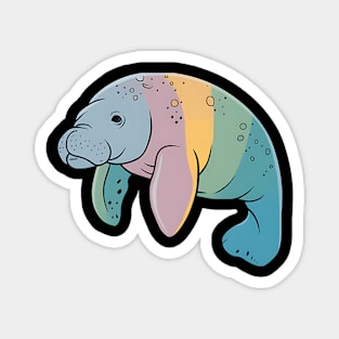 Manatee Art Magnet