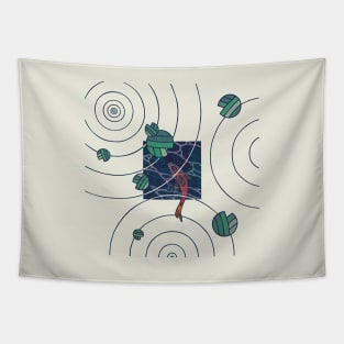 Pond Study Tapestry