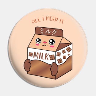 All i need is chocolate milk, cute chocolate milk kawaii for chocolate milk lovers. Pin