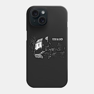 Psycho Halloween White Phone Case