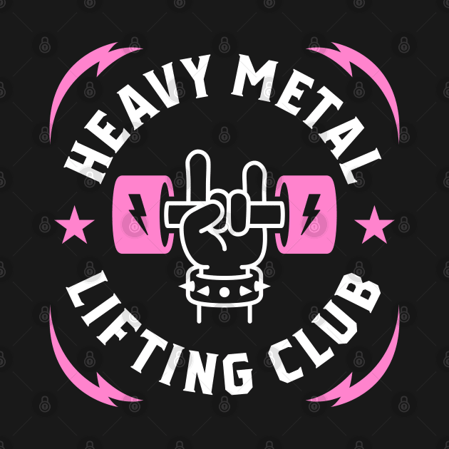 Heavy Metal Lifting Club (Pink) by brogressproject