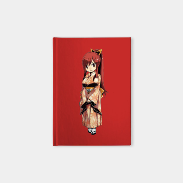 Fairy Tail Erza Waifu Chibi Fairy Tail Notebook Teepublic