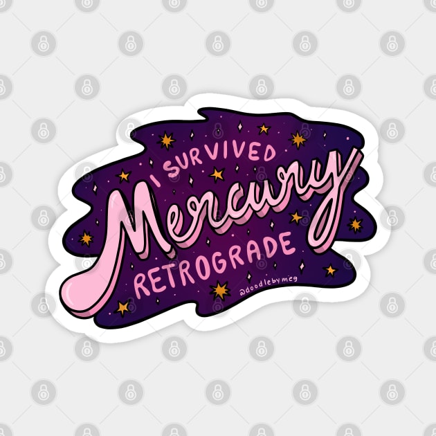 Mercury Retrograde Magnet by Doodle by Meg