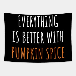 Everything is better with Pumpkin Spice Tapestry