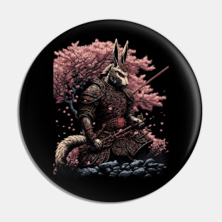 Samurai Bunny Pin