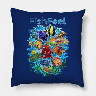 Fish Feel merchandise Pillow