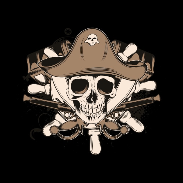 skull pirate by Silemhaf