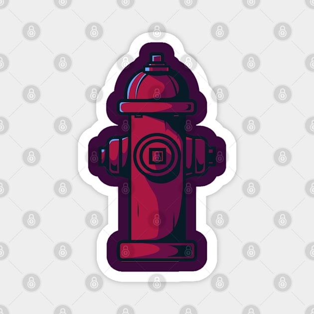 Fire hydrant Magnet by ffsfikri